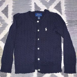 Girls Cardigan Sweater